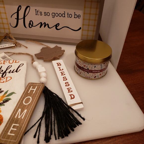 New Cottage Core Farmhouse 9 piece lot/bundle Fall home‎ inspirational p… - Picture 5 of 14